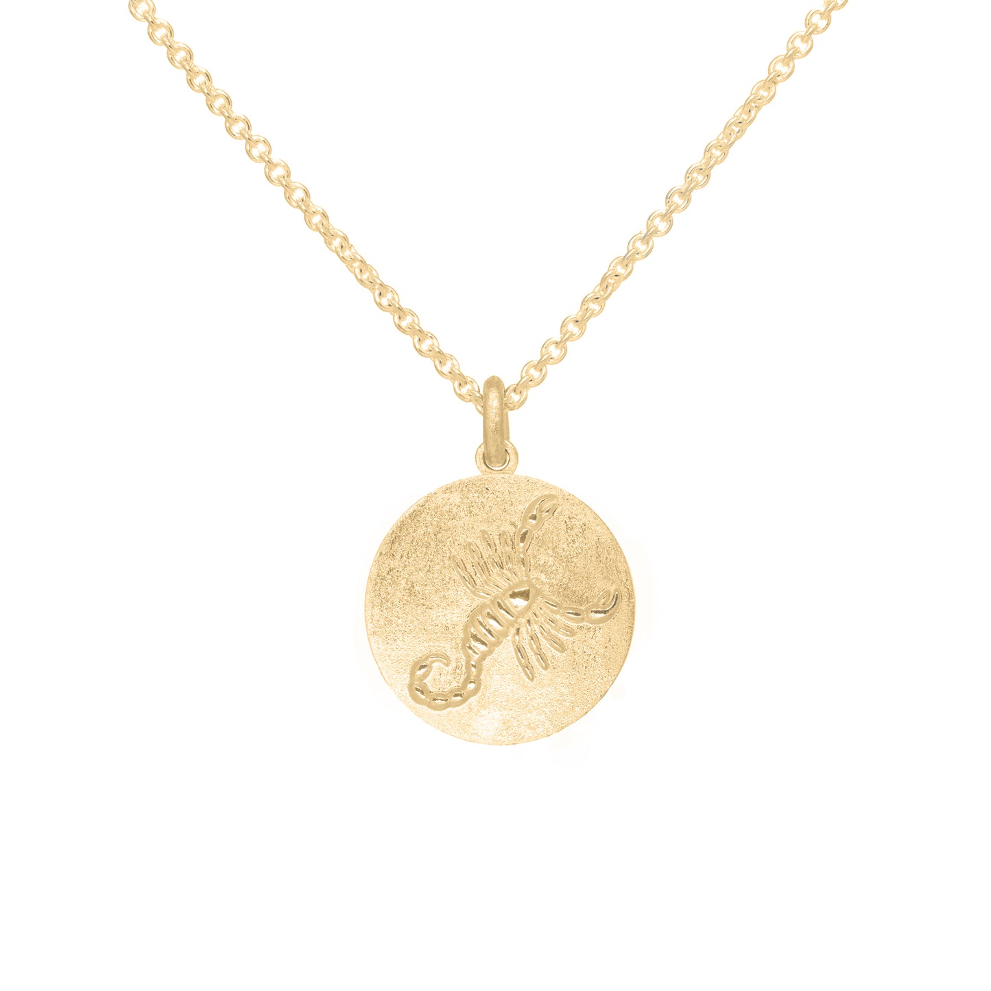 Scorpio Pendant in 9ct Yellow Gold