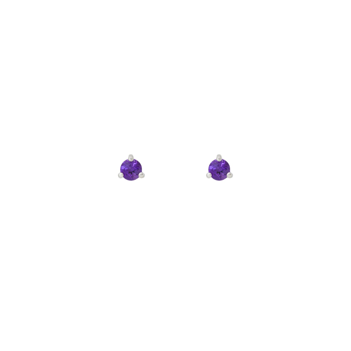 Wildflower Studs: Purple Tansy