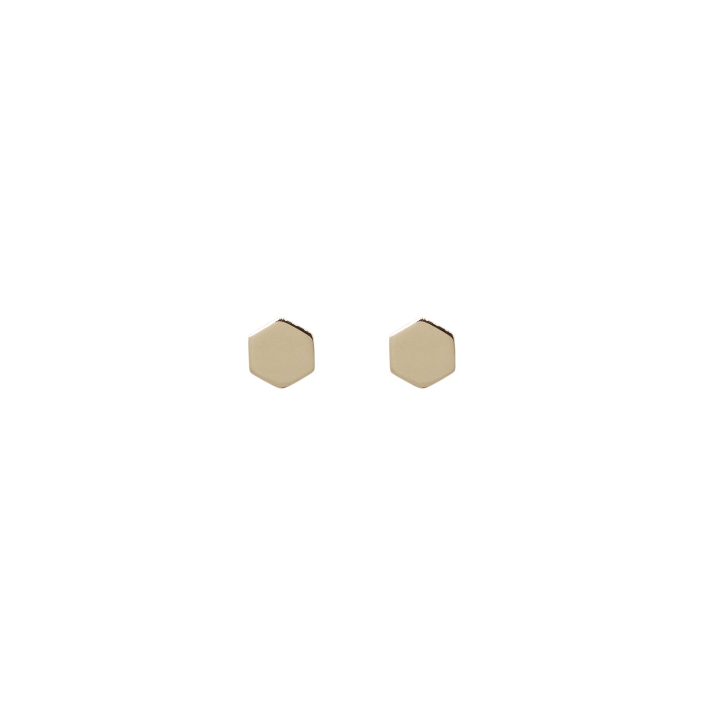 Hive Studs in 9ct Yellow Gold