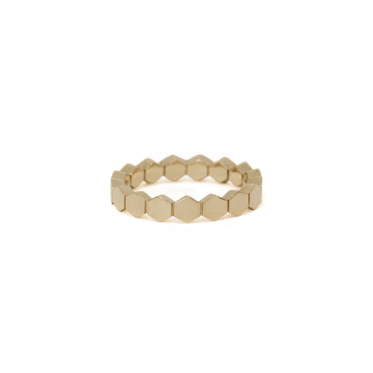 Hive Ring in 9ct Yellow Gold