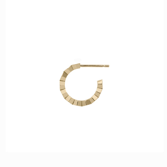 Hive Hoops in 9ct Yellow Gold
